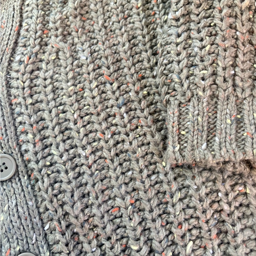 Zara Kids Chunky Knit Cardigan Sweater NWT Size 3-4Y - Picture 3 of 4